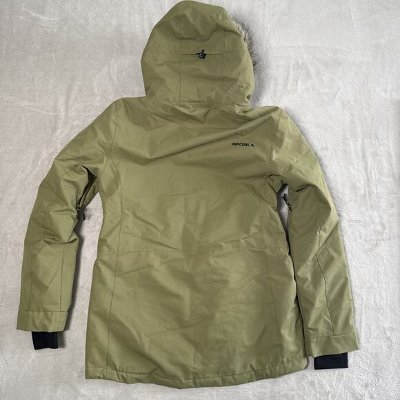 Rip Curl Anti Series Parker Green Jacket 10k Women’s In Size L - Picture 9 of 14